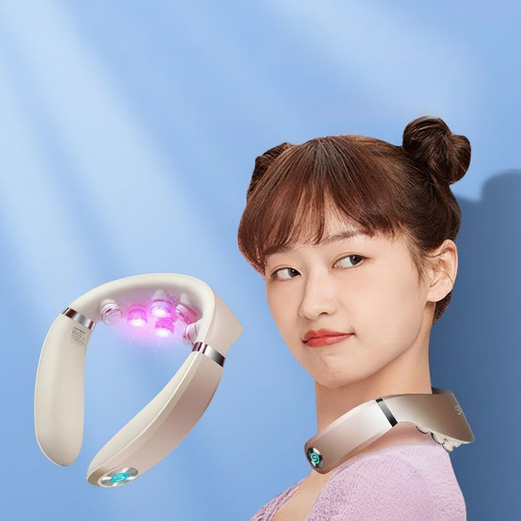 Pookami™ Smart EMS Neck Massager with Heat Therapy